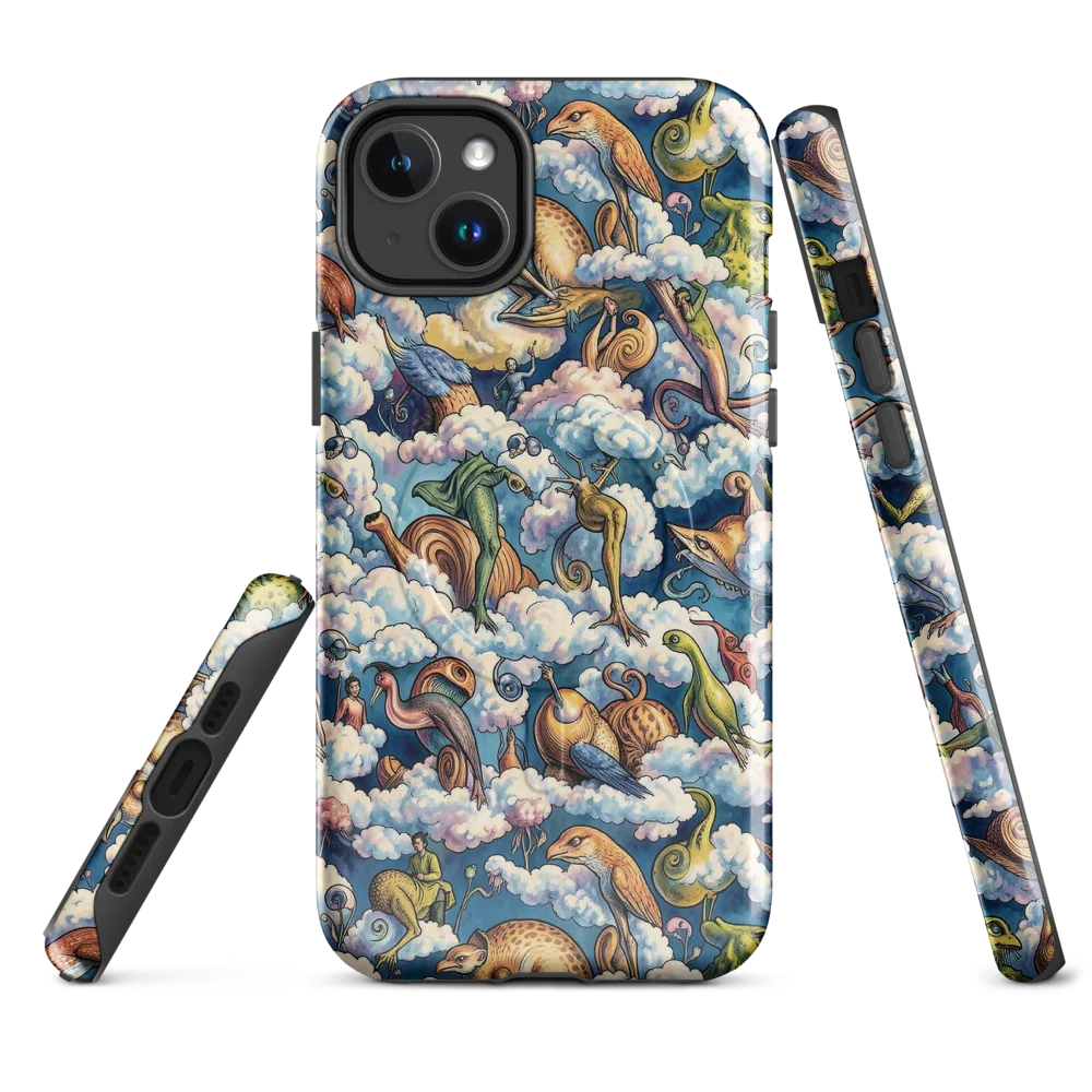 Cloud Menagerie on MagSafe Tough Case for iPhone® — Front