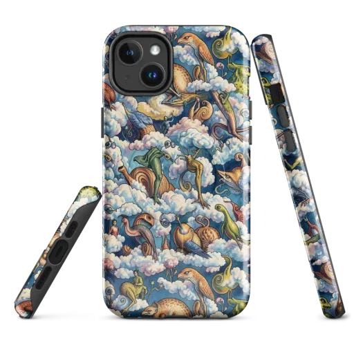 Cloud Menagerie on a MagSafe Tough Case for iPhone®