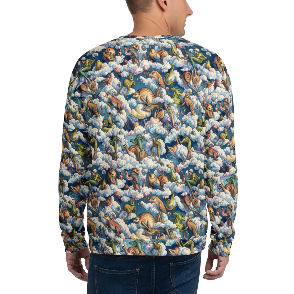 Cloud Menagerie on Sweatshirt — Back