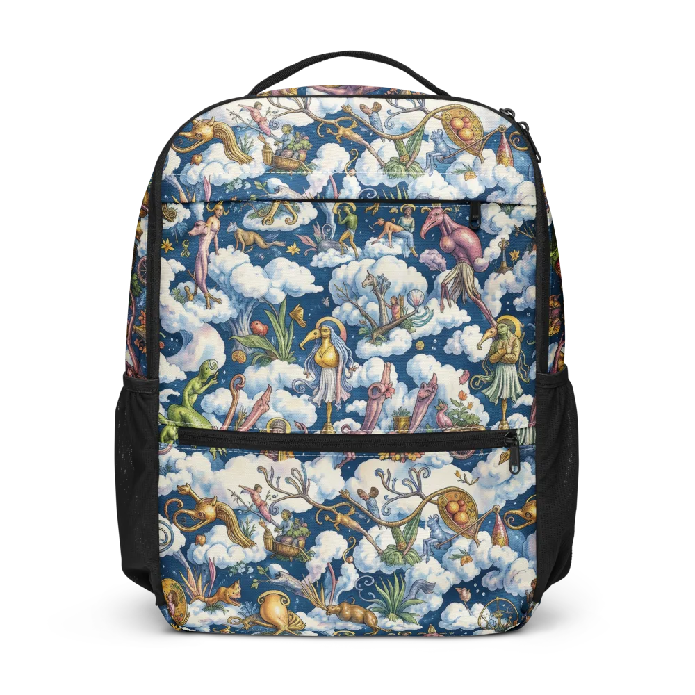 Cloud Carnival on Utility Backpack — Front