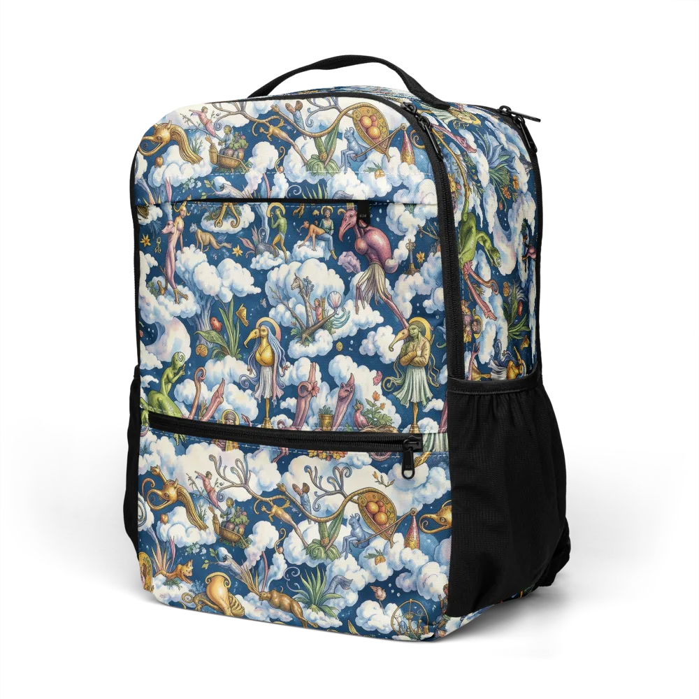 Cloud Carnival on Utility Backpack — Left Front