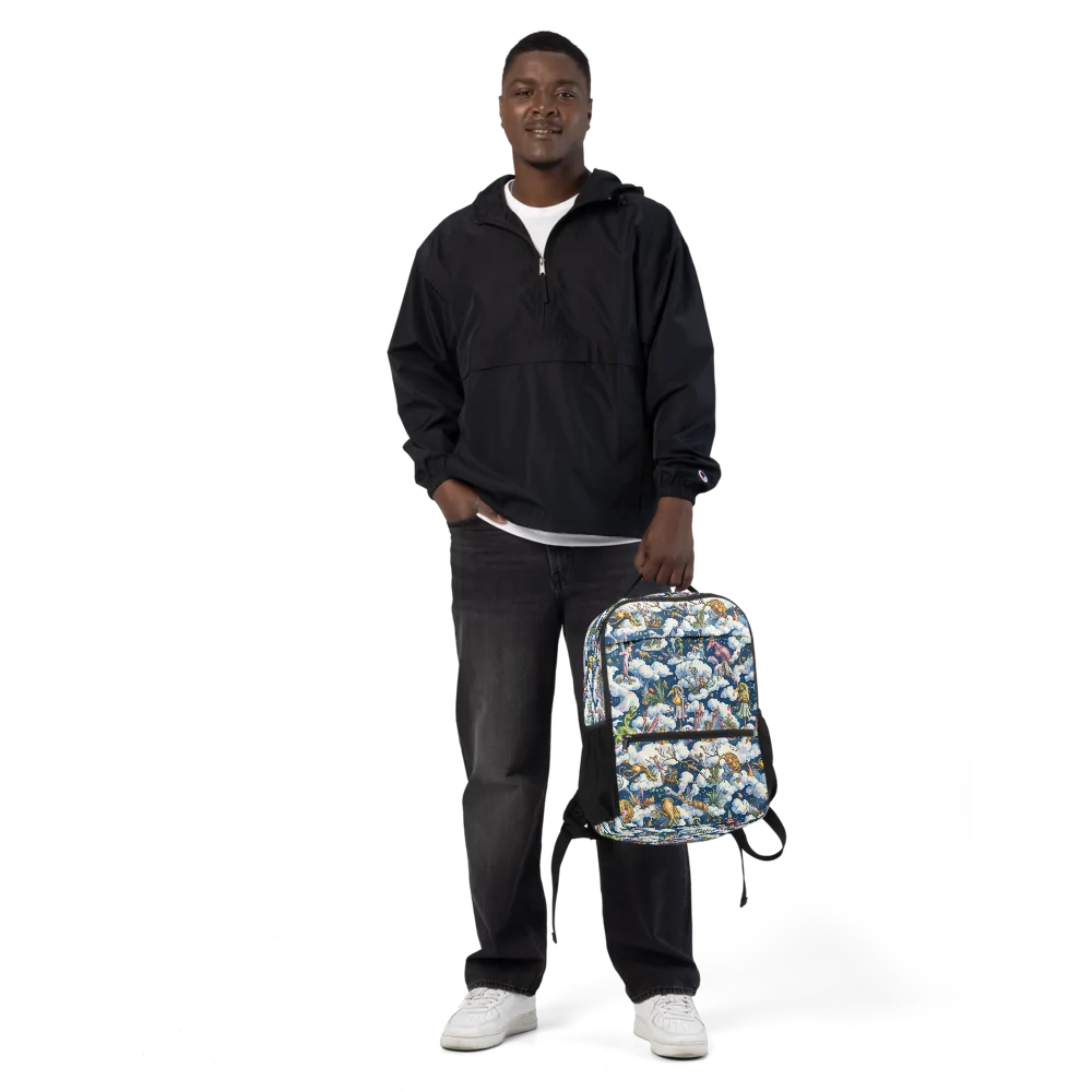 Cloud Carnival on Utility Backpack — Front