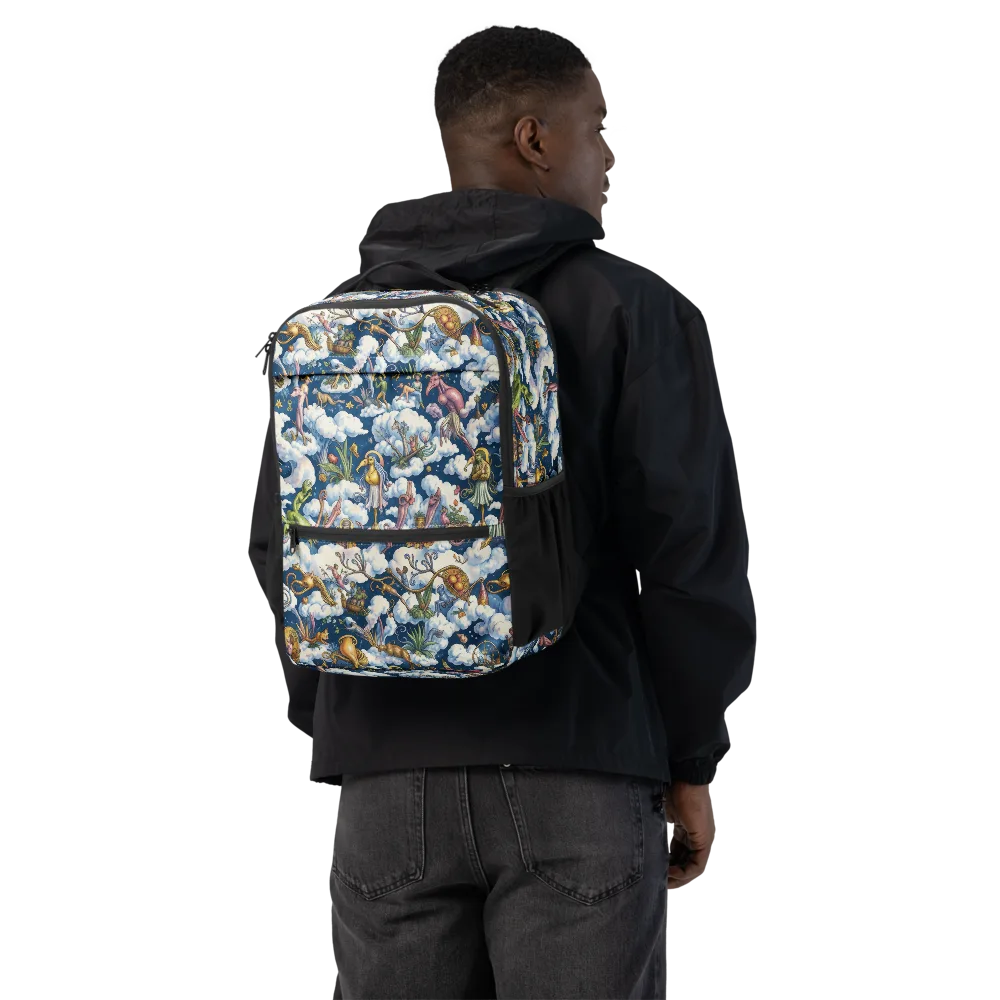 Cloud Carnival on Utility Backpack — Back