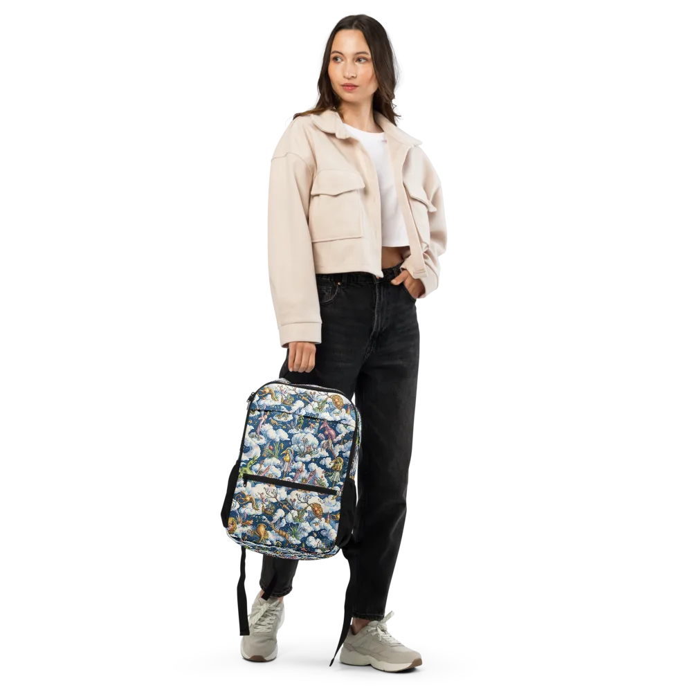 Cloud Carnival on Utility Backpack — Front