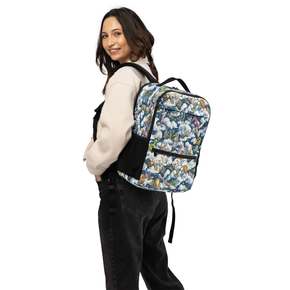 Cloud Carnival on Utility Backpack — Back