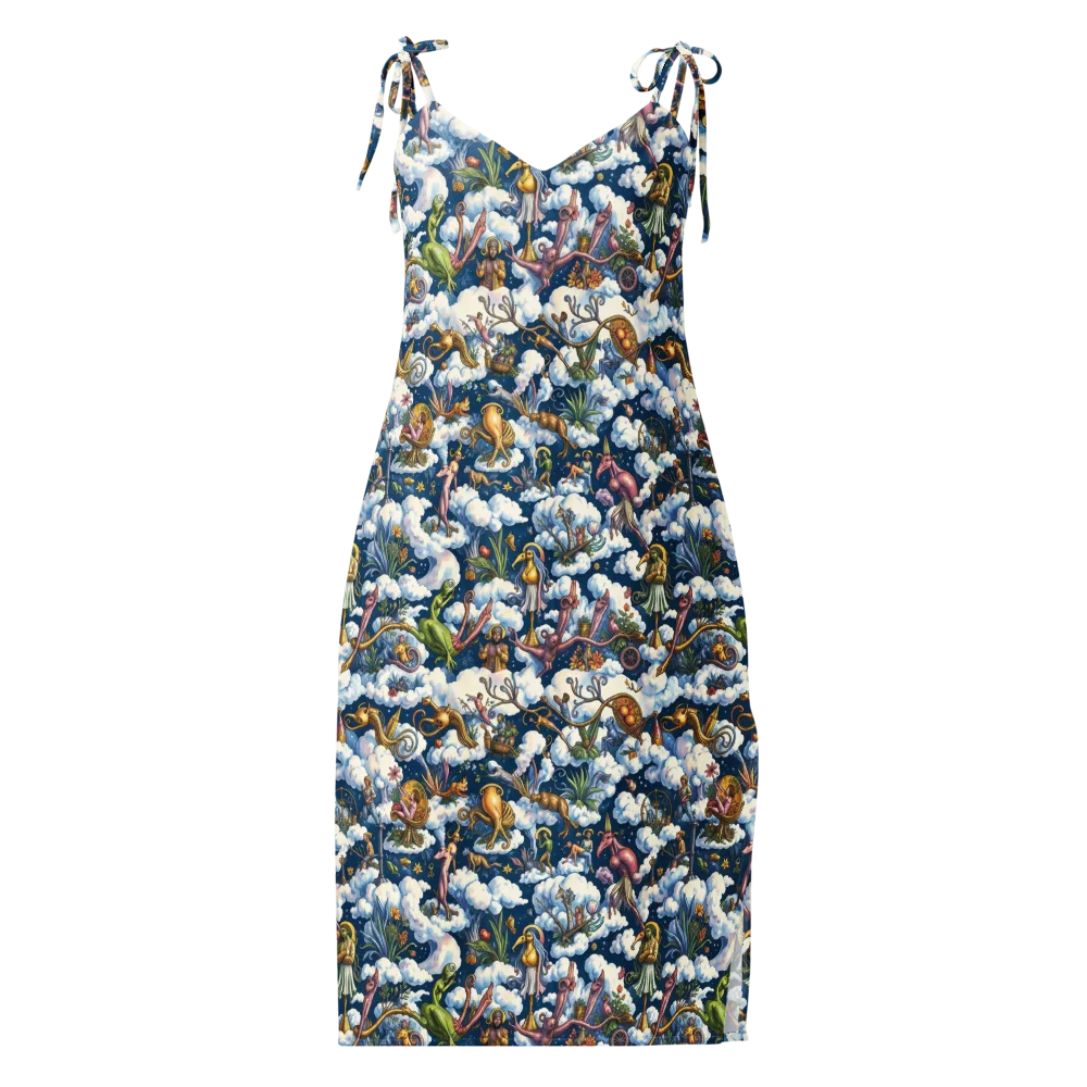 Cloud Carnival on Slip Dress — Front