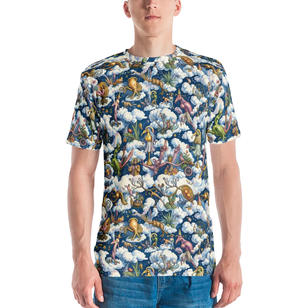 Cloud Carnival on Men's Crew Neck T-Shirt — Front