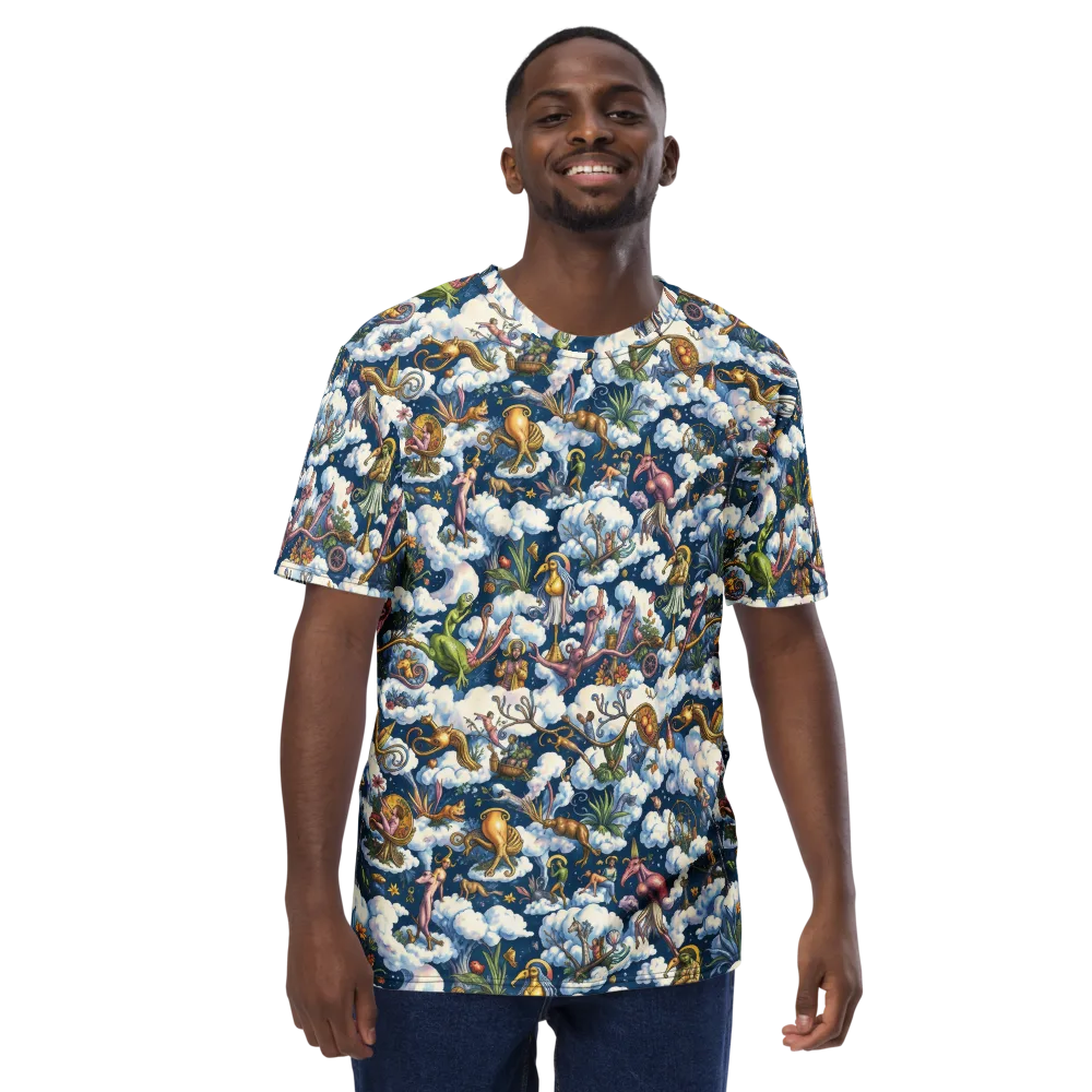 Cloud Carnival on Men's Crew Neck T-Shirt — Front
