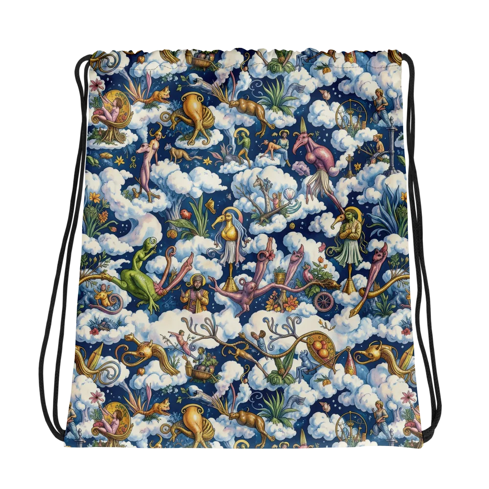 Cloud Carnival on Drawstring Bag — Photo