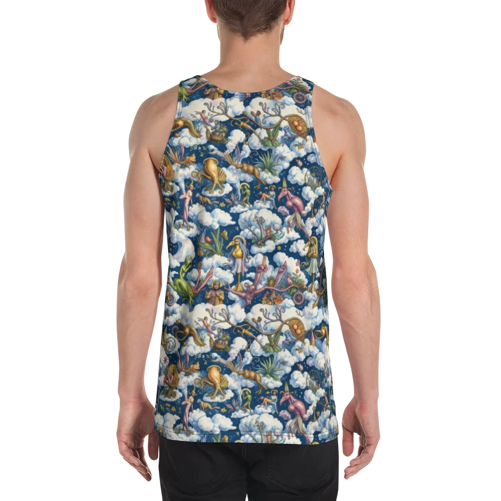 Cloud Carnival on Men's Tank Top — Back
