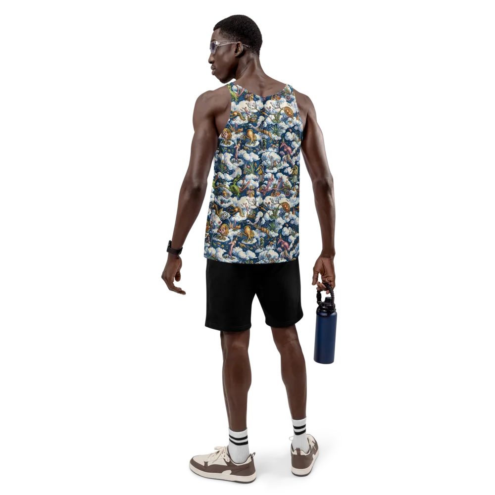 Cloud Carnival on Men's Tank Top — Back