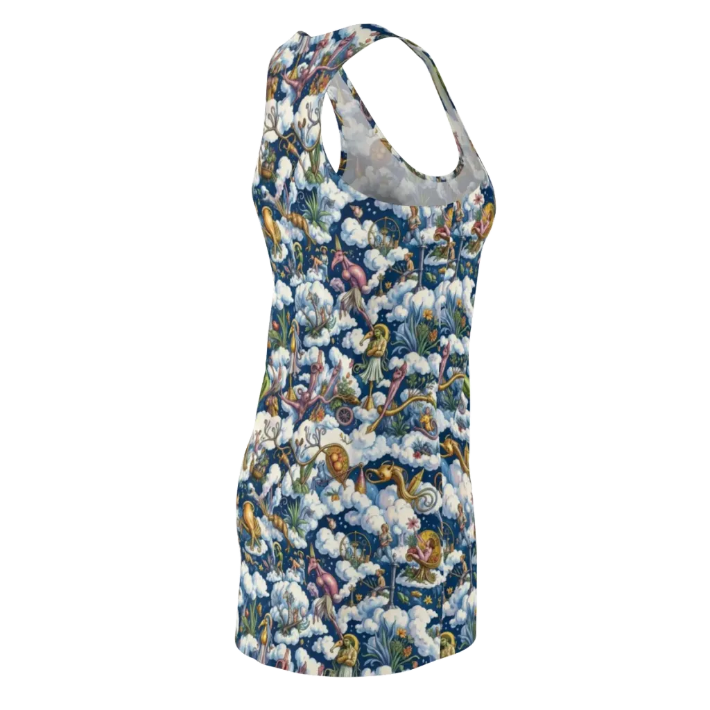 Cloud Carnival on Racerback Dress — Back Side