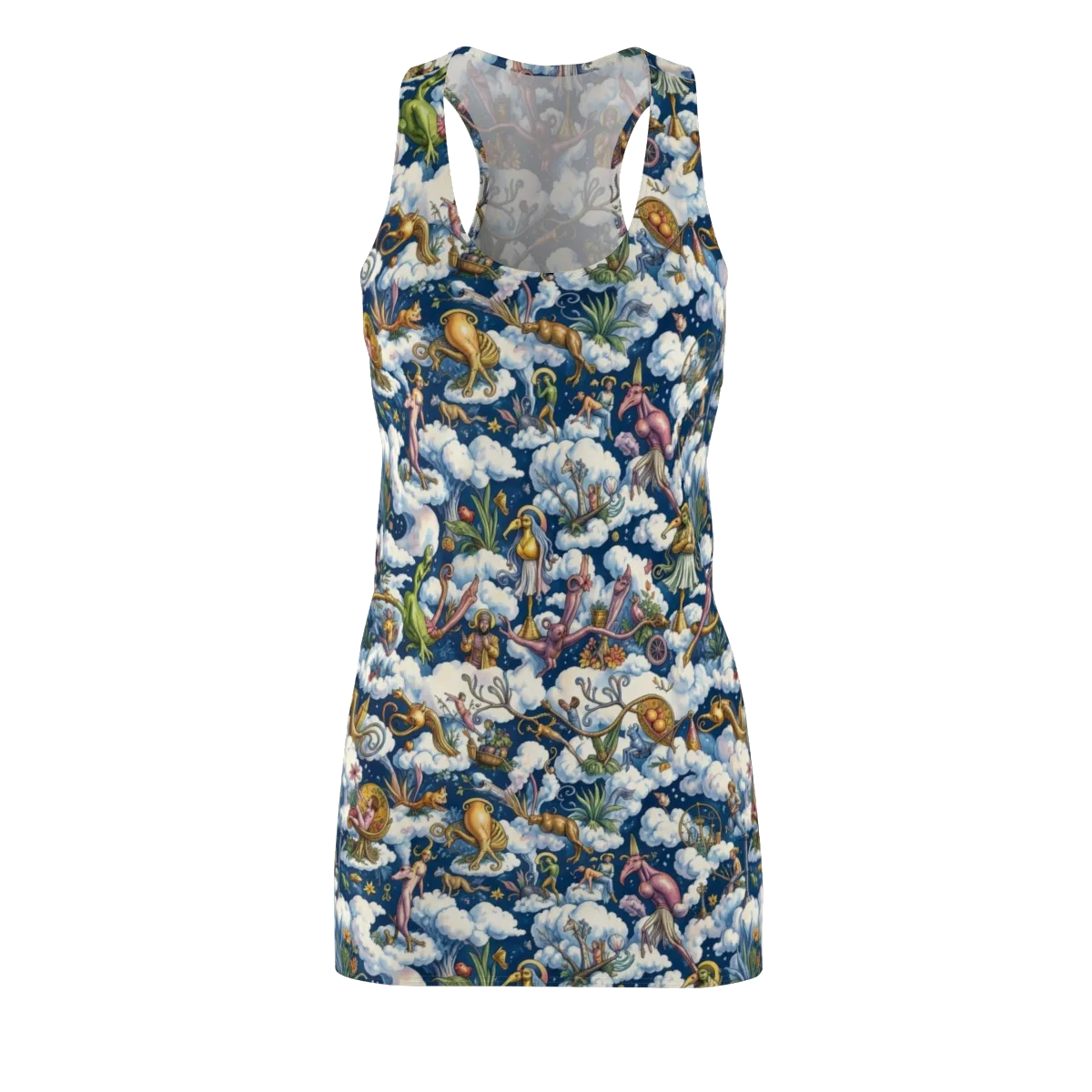 Cloud Carnival on Racerback Dress — Front