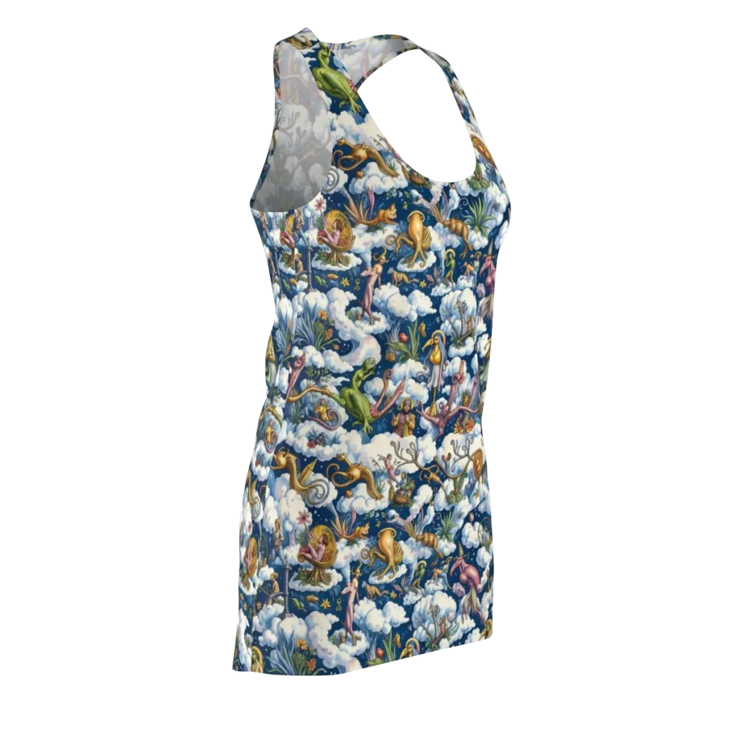 Cloud Carnival on Racerback Dress — Front Side