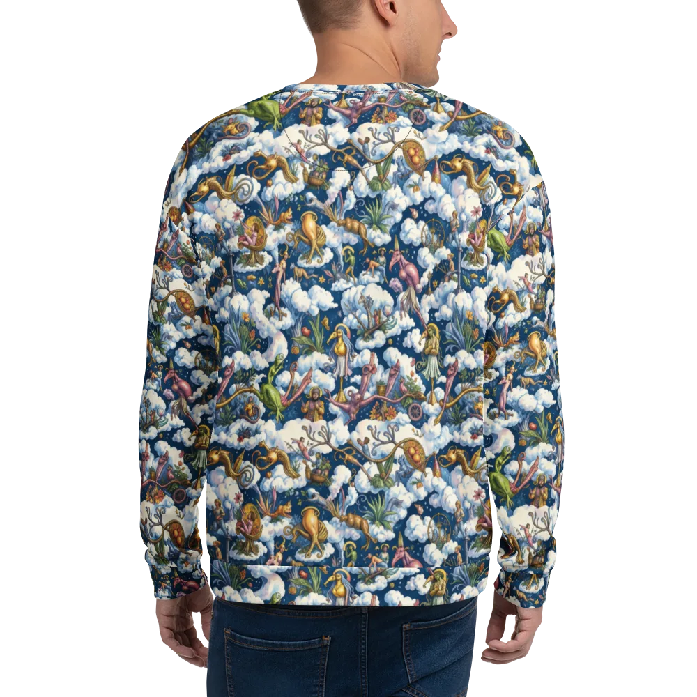 Cloud Carnival on Sweatshirt — Back