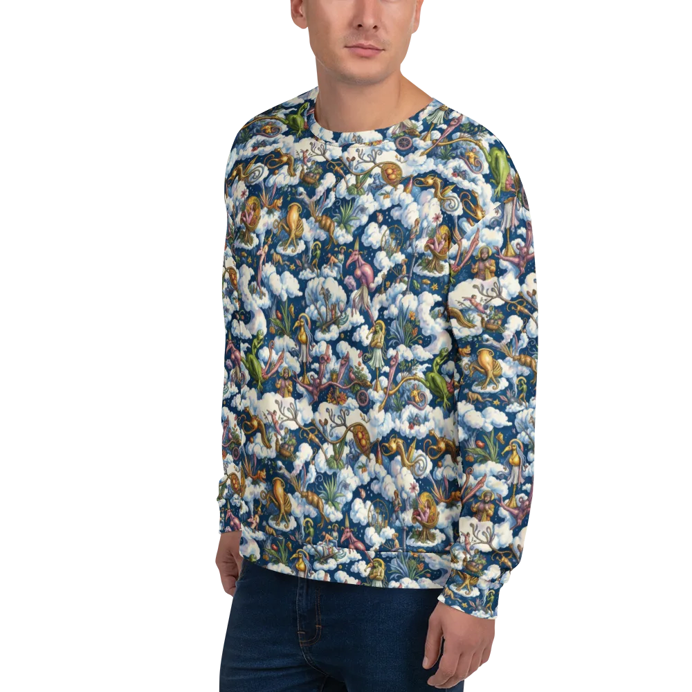 Cloud Carnival on Sweatshirt — Left Front