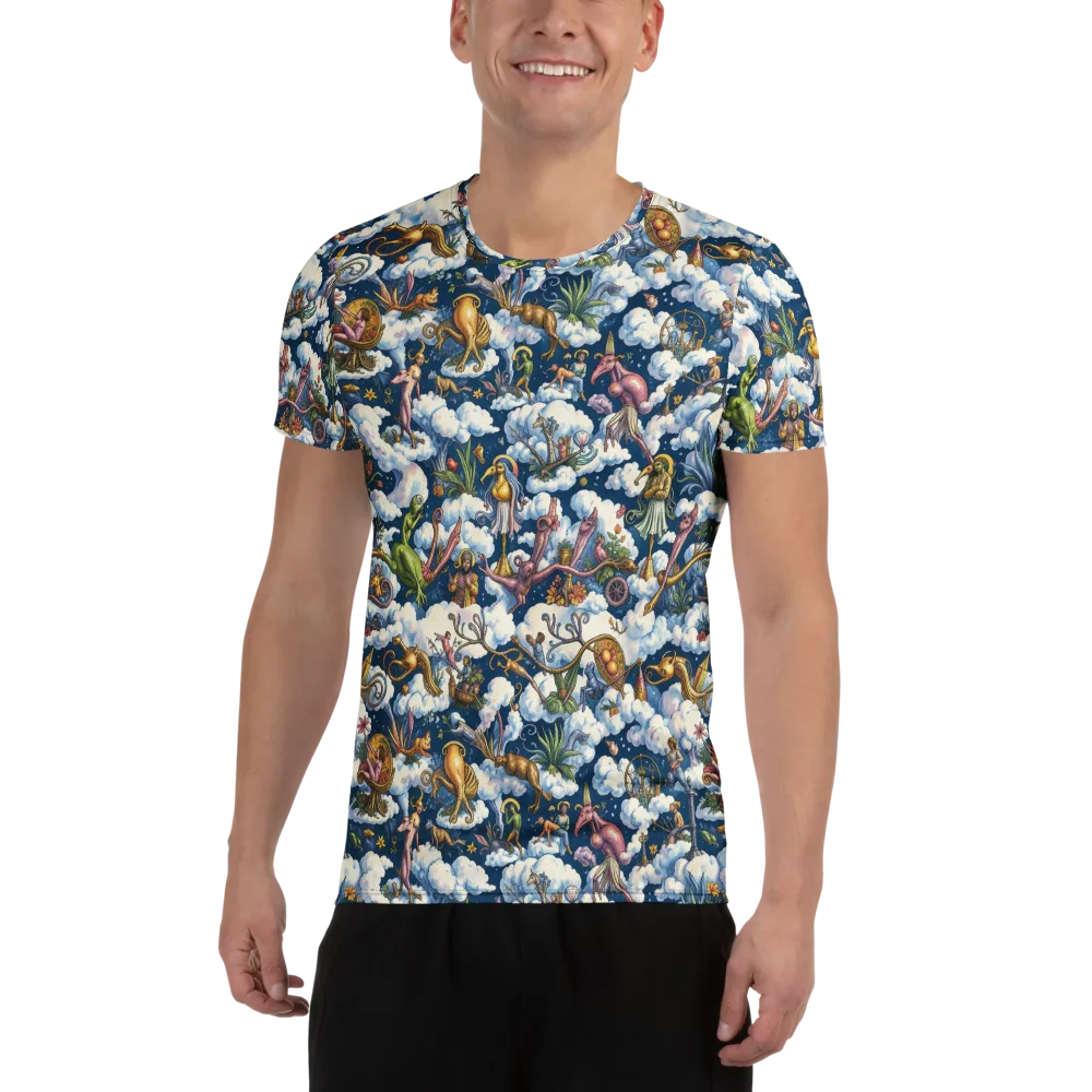 Cloud Carnival on Men's Athletic T-Shirt — Front