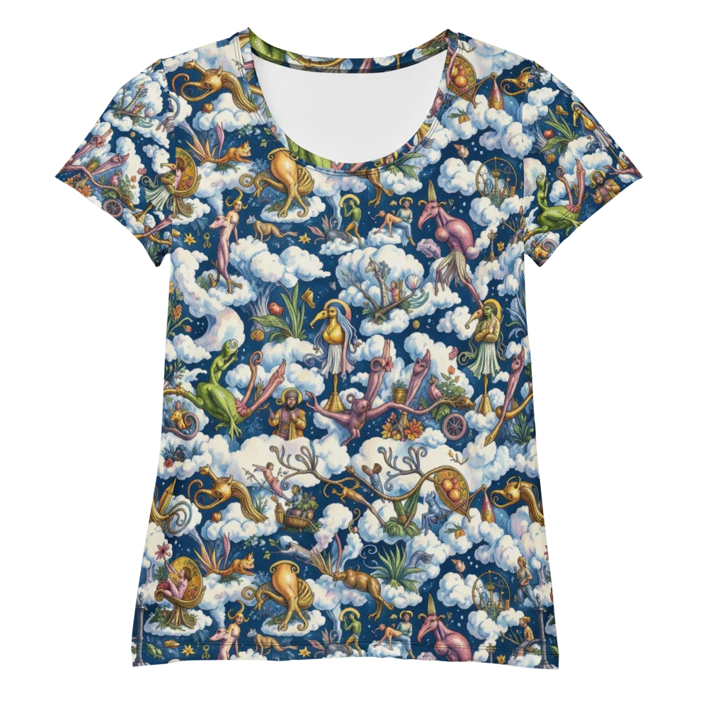 Cloud Carnival on Women's Athletic T-Shirt — Front