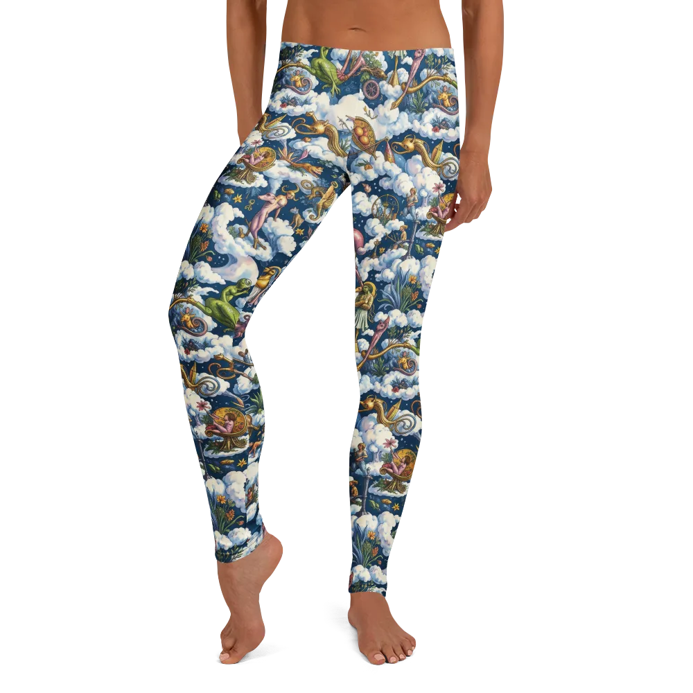 Cloud Carnival on Leggings — Front