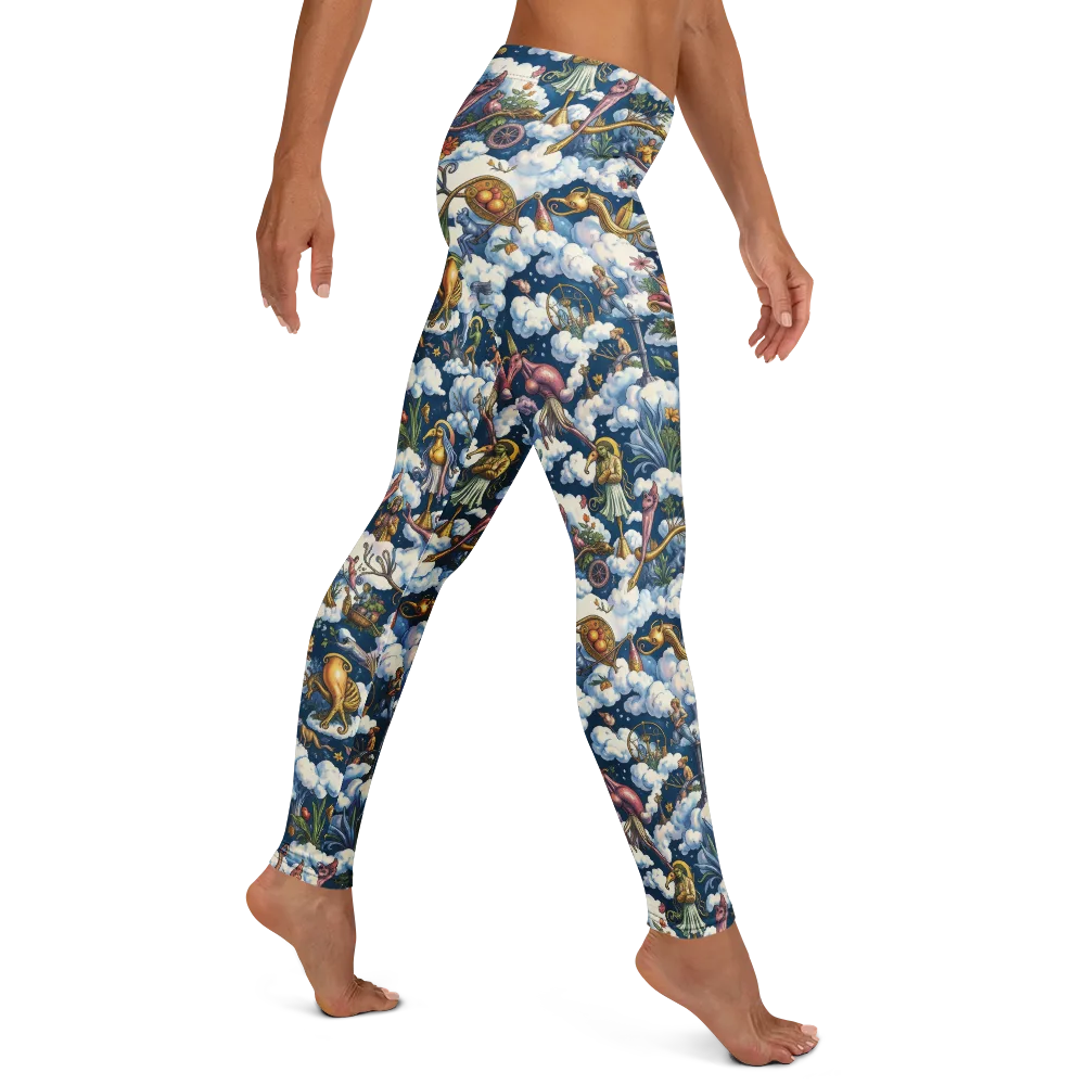 Cloud Carnival on Leggings — Right
