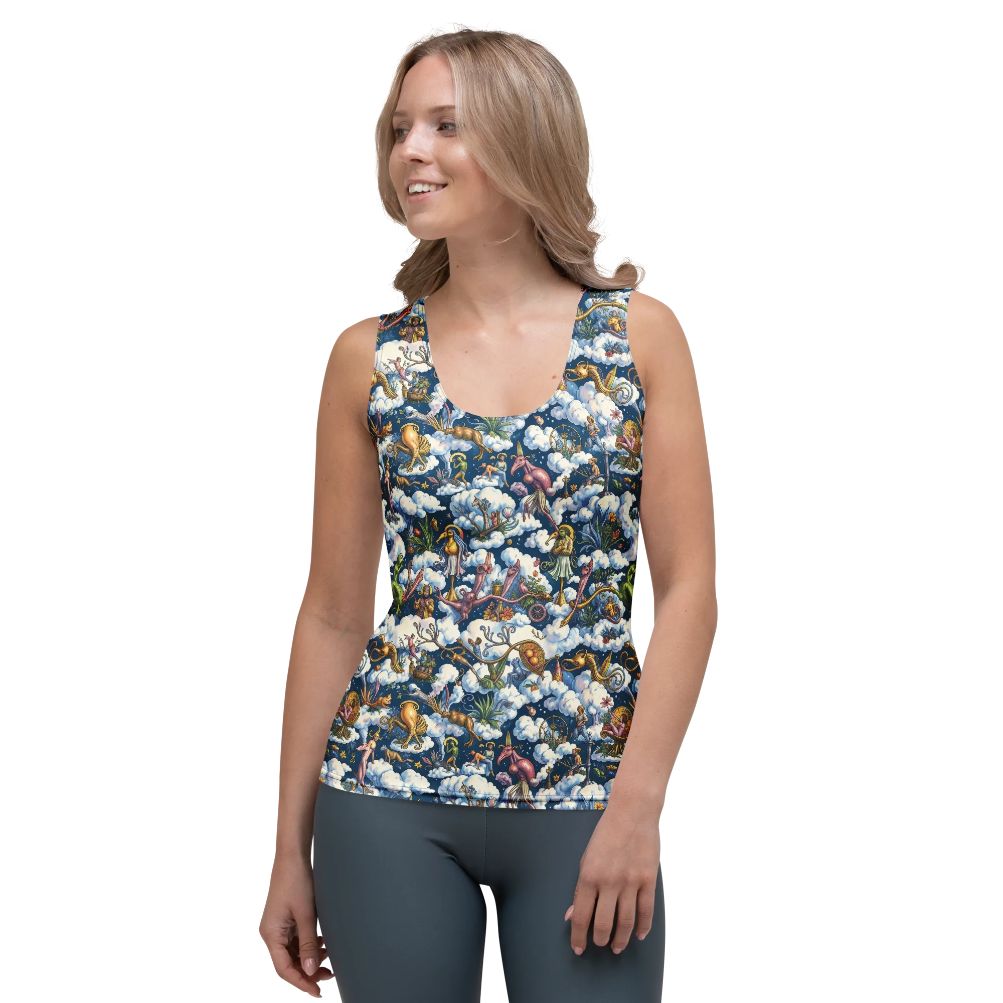 Cloud Carnival on Women's Tank Top — Front