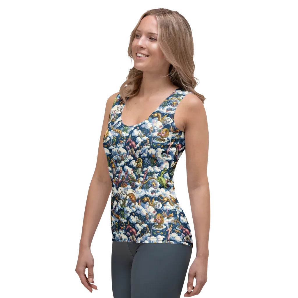 Cloud Carnival on Women's Tank Top — Left Front