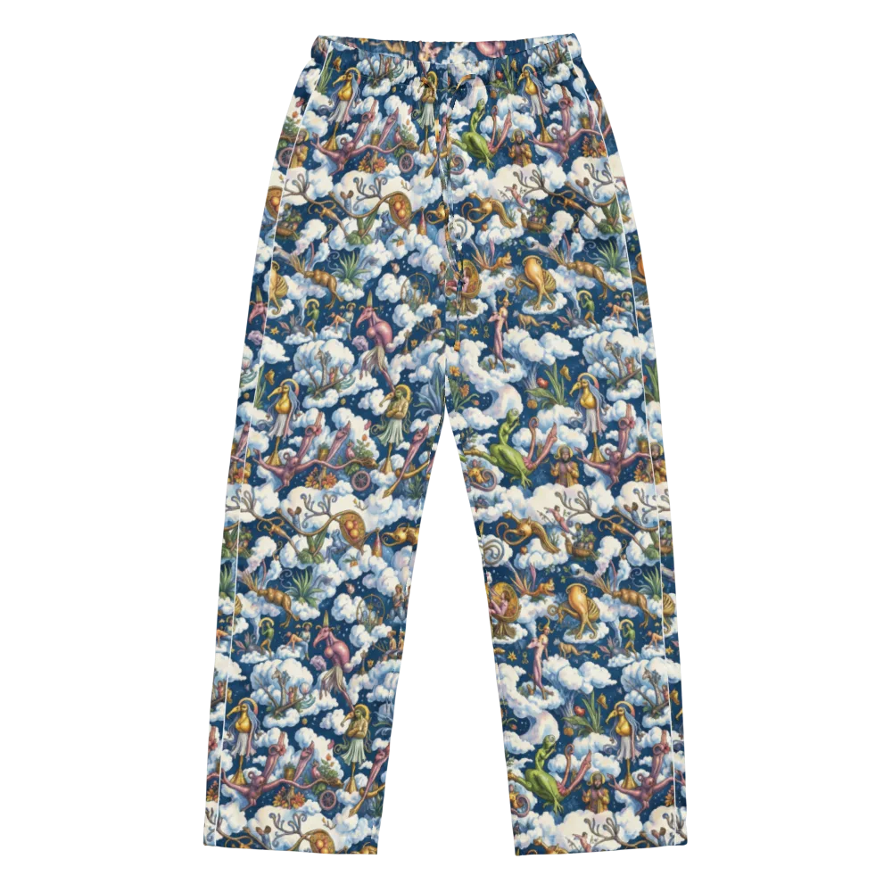 Cloud Carnival on Women's Pajama Pants — Front