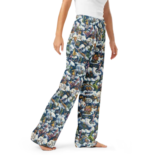 Cloud Carnival on a Women's Pajama Pants