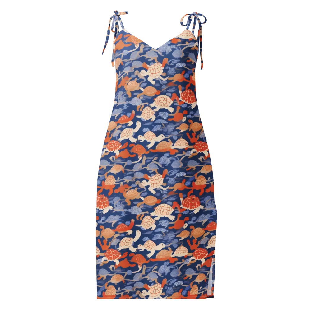 Terrapin Current on Slip Dress — Front