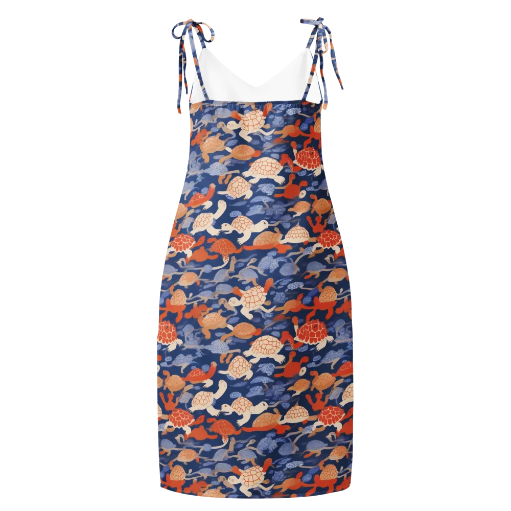 Terrapin Current on Slip Dress — Back