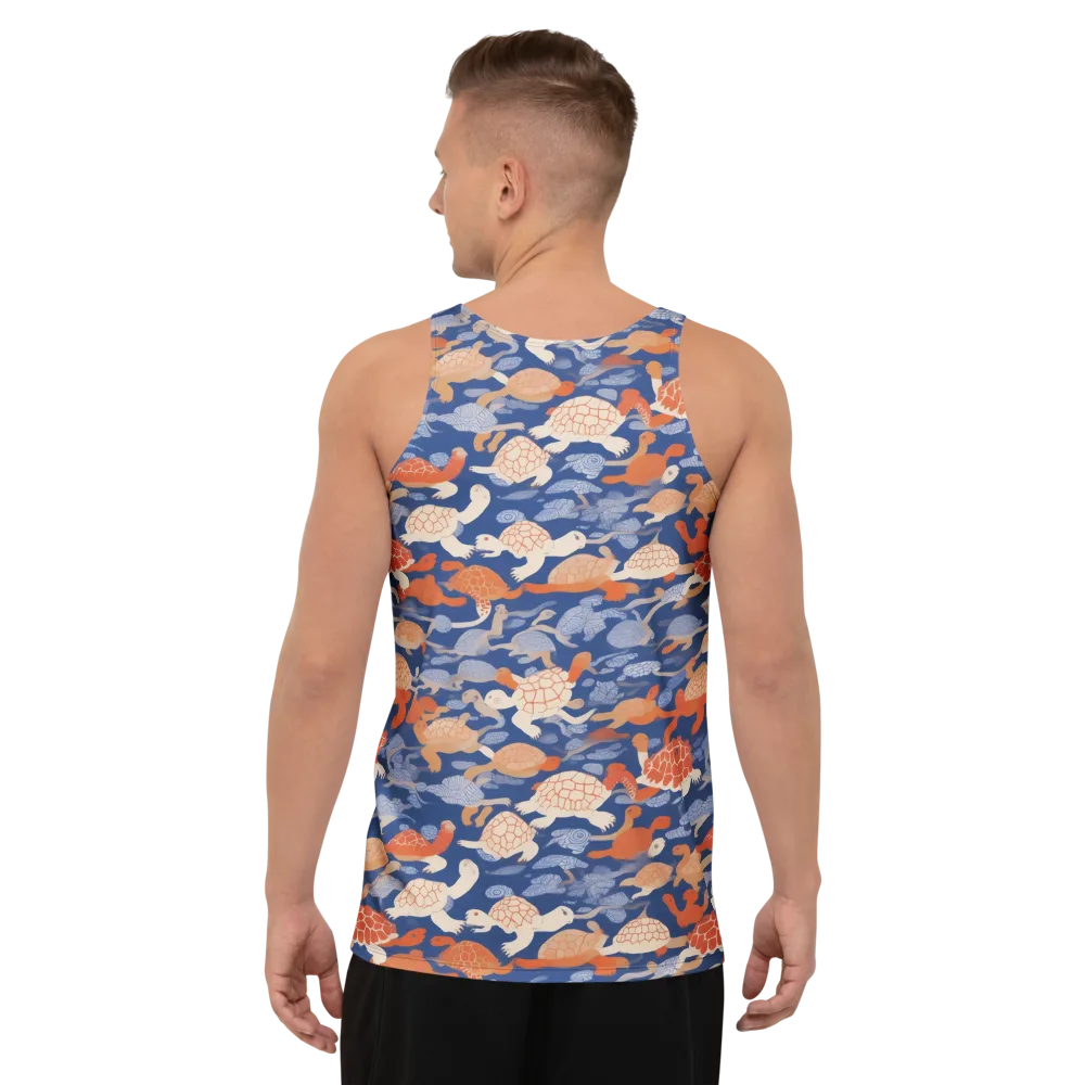 Terrapin Current on Men's Tank Top — Back