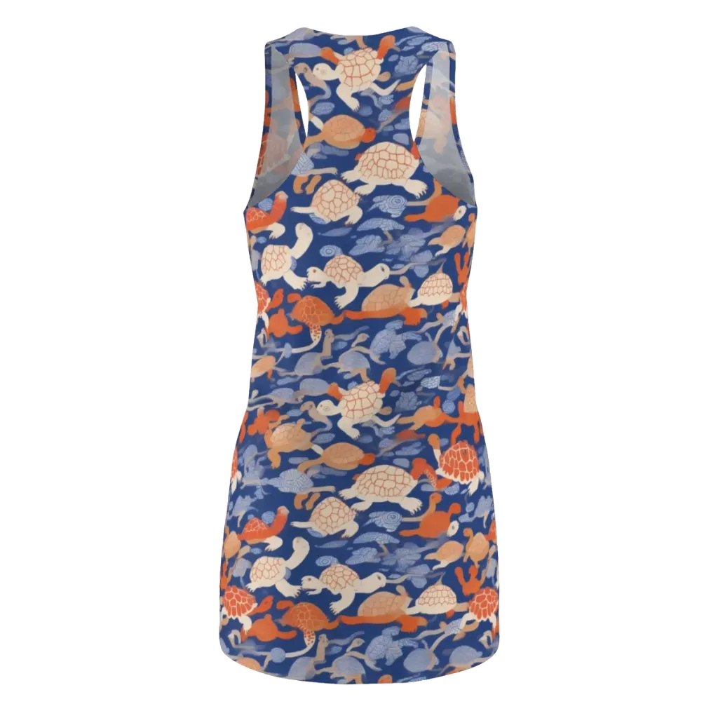 Terrapin Current on Racerback Dress — Back