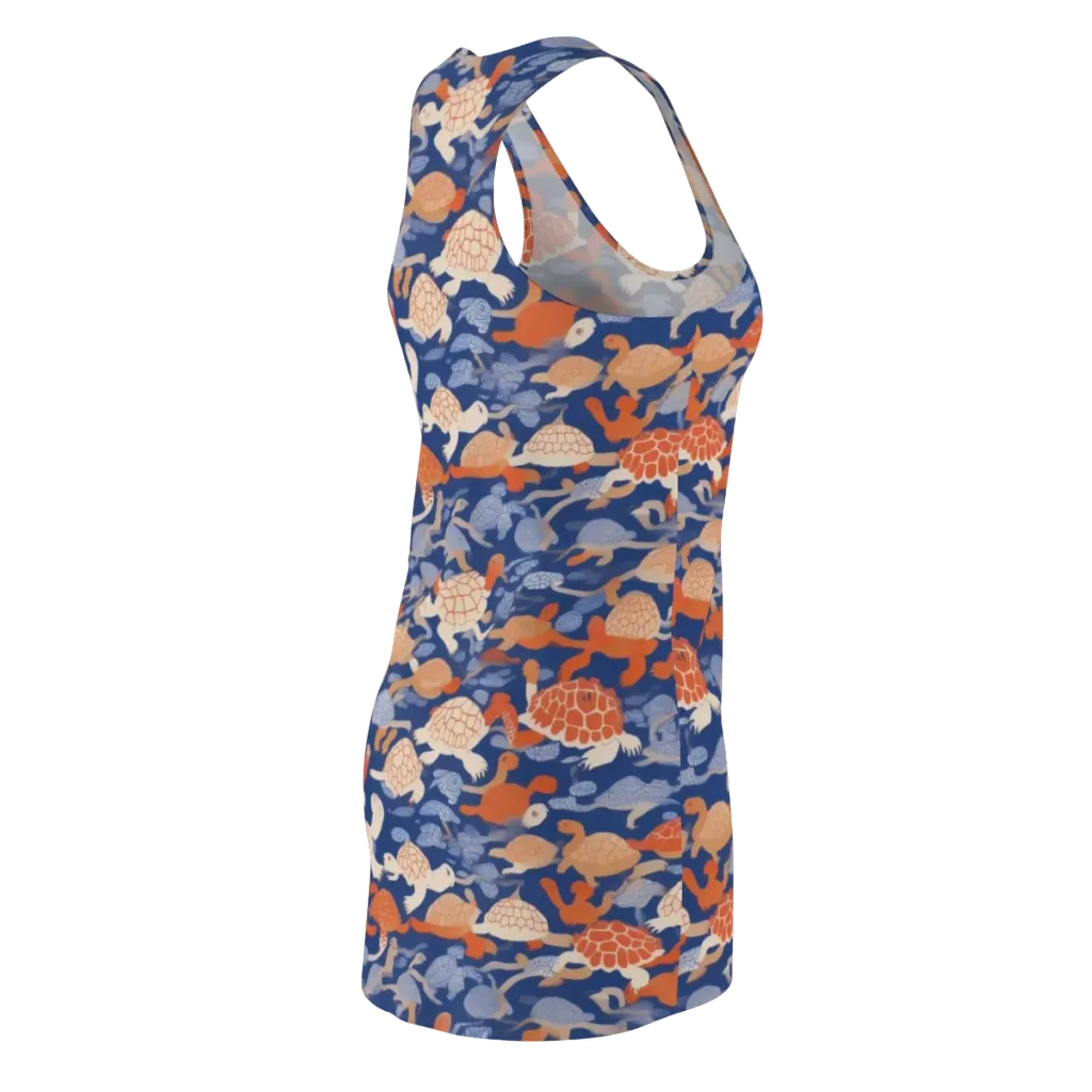 Terrapin Current on Racerback Dress — Back Side
