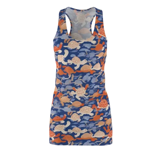 Terrapin Current on a Racerback Dress
