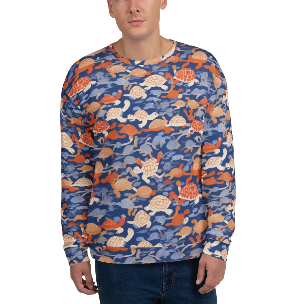 Terrapin Current on Sweatshirt — Front