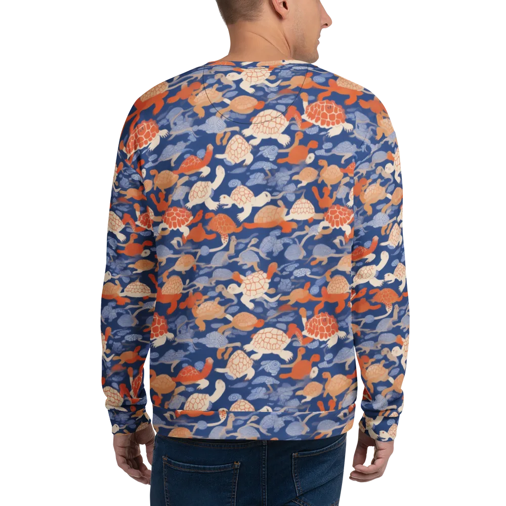 Terrapin Current on Sweatshirt — Back