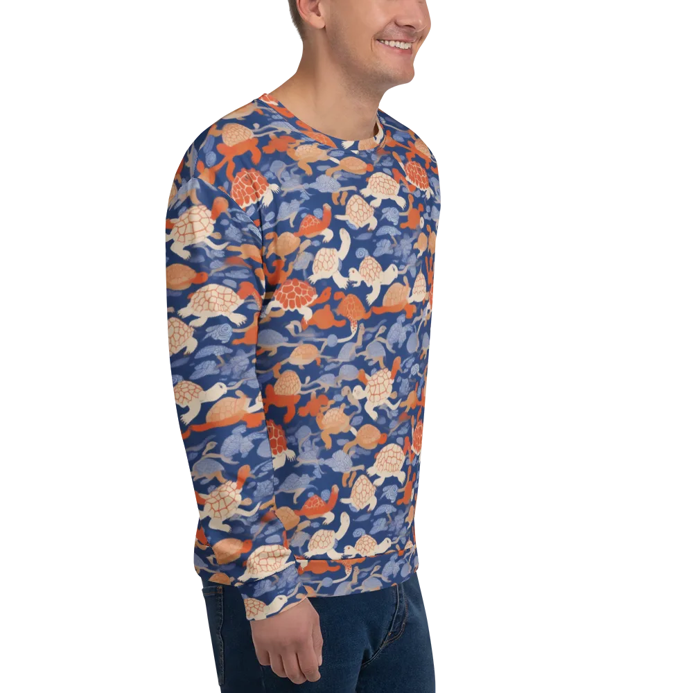 Terrapin Current on Sweatshirt — Right Front