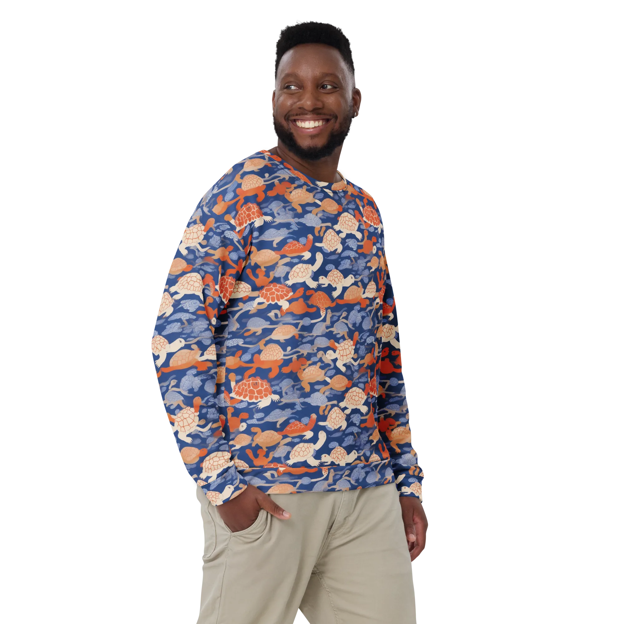 Terrapin Current on Sweatshirt — Front