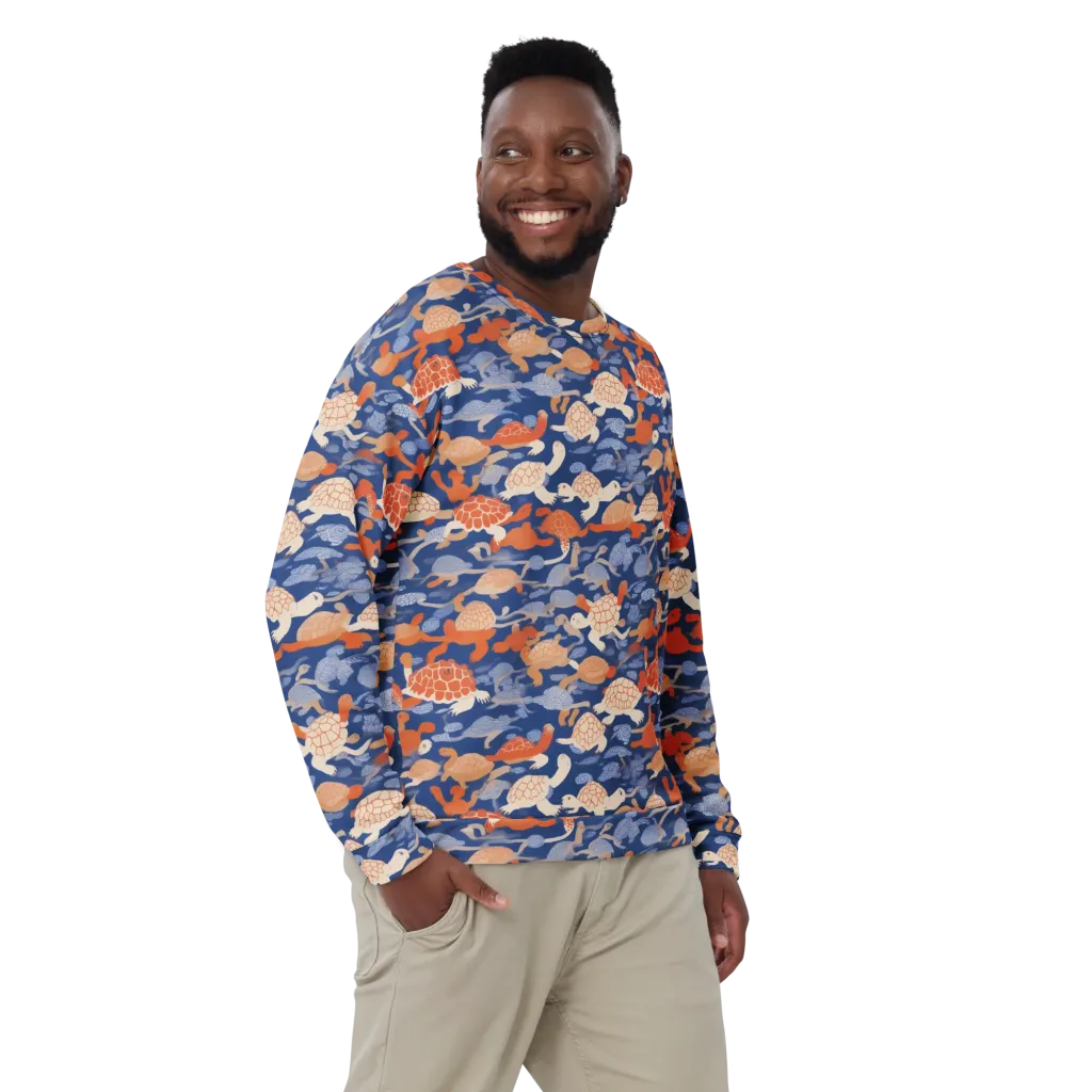 Terrapin Current on Sweatshirt — Front