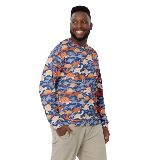Terrapin Current on a Sweatshirt