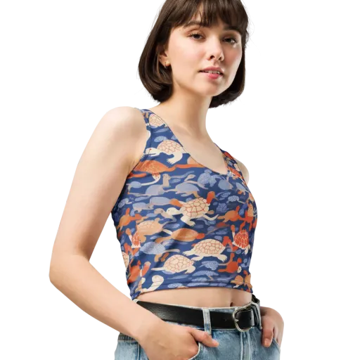 Terrapin Current on a Crop Top