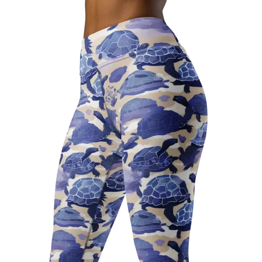 Blueback Drift on a Yoga Leggings