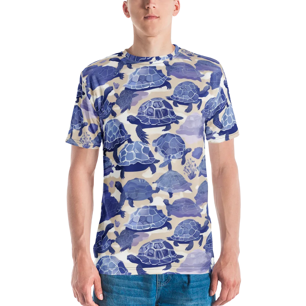 Blueback Drift on Men's Crew Neck T-Shirt — Front