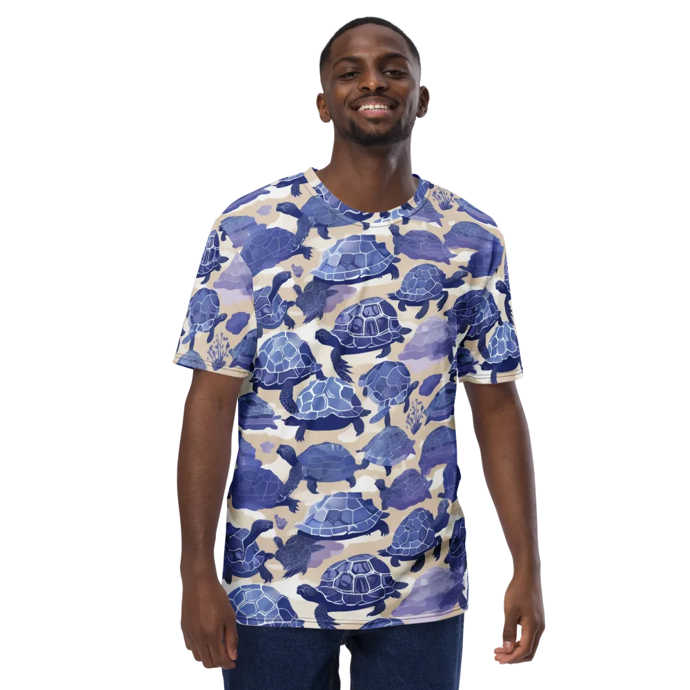 Blueback Drift on Men's Crew Neck T-Shirt — Front