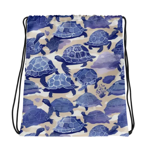 Blueback Drift on a Drawstring Bag