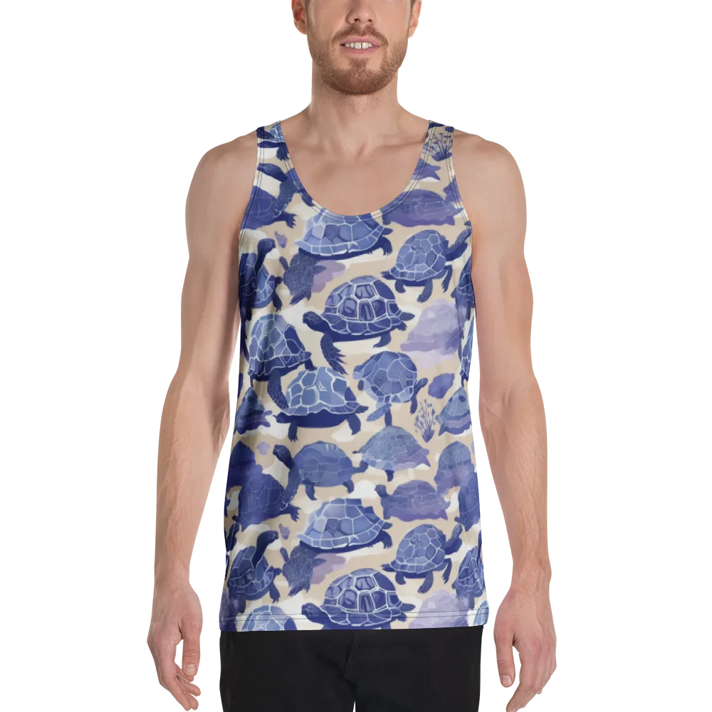 Blueback Drift on Men's Tank Top — Front