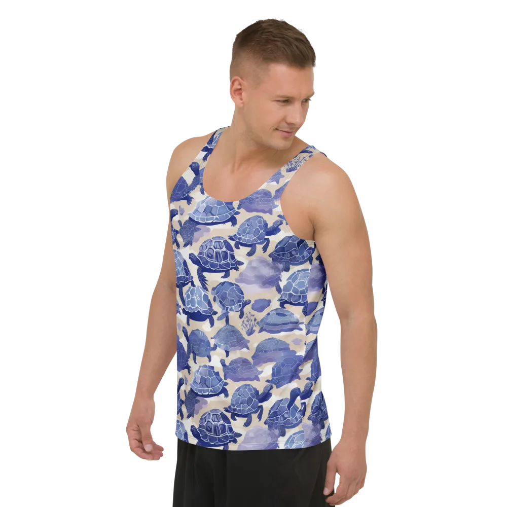 Blueback Drift on Men's Tank Top — Left Front