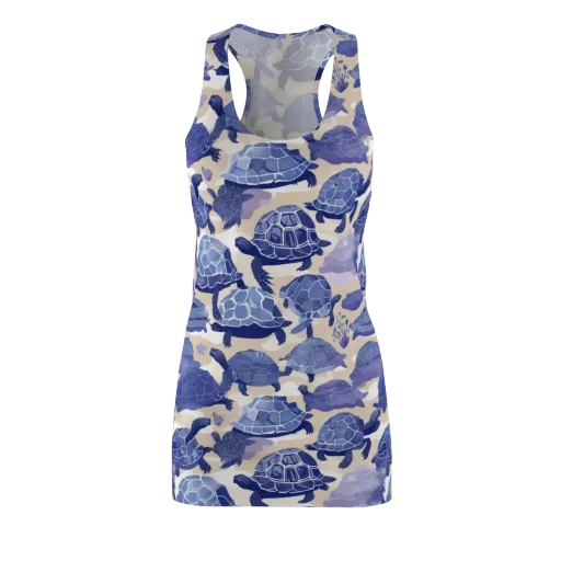 Blueback Drift on a Racerback Dress