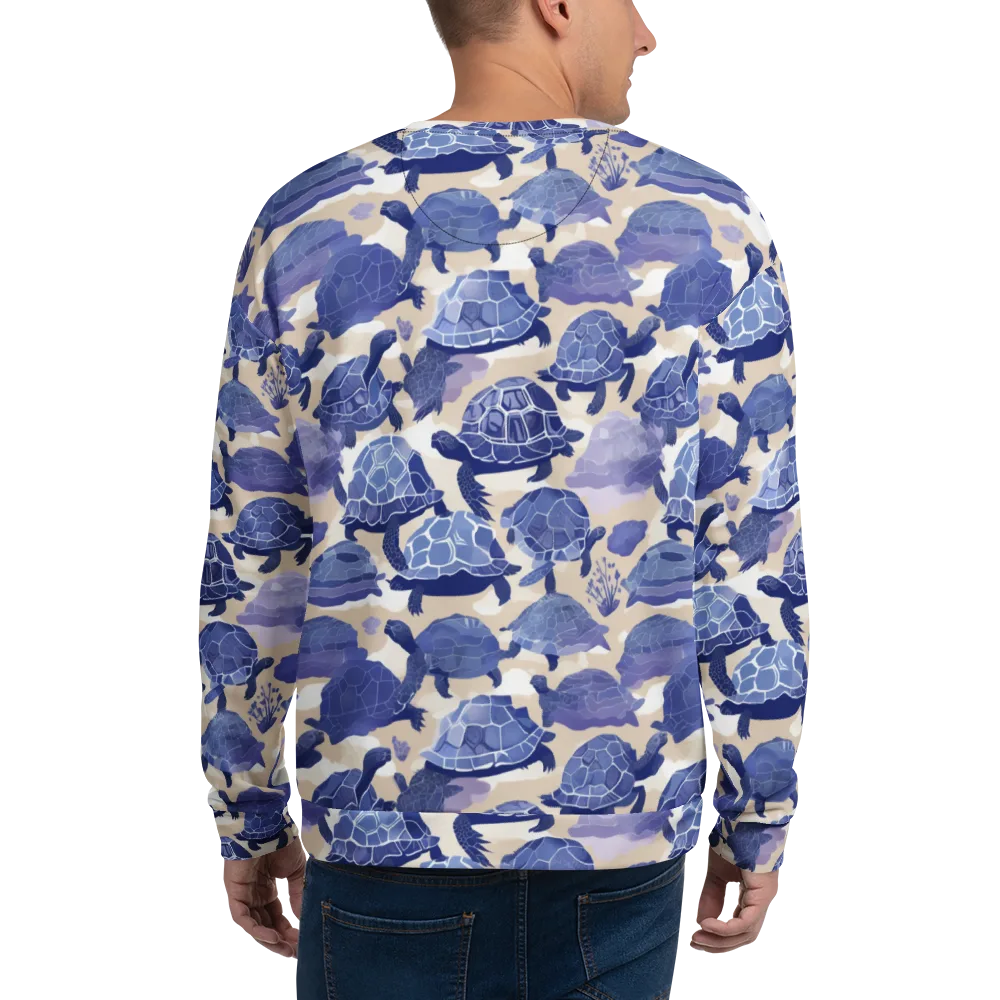 Blueback Drift on Sweatshirt — Back