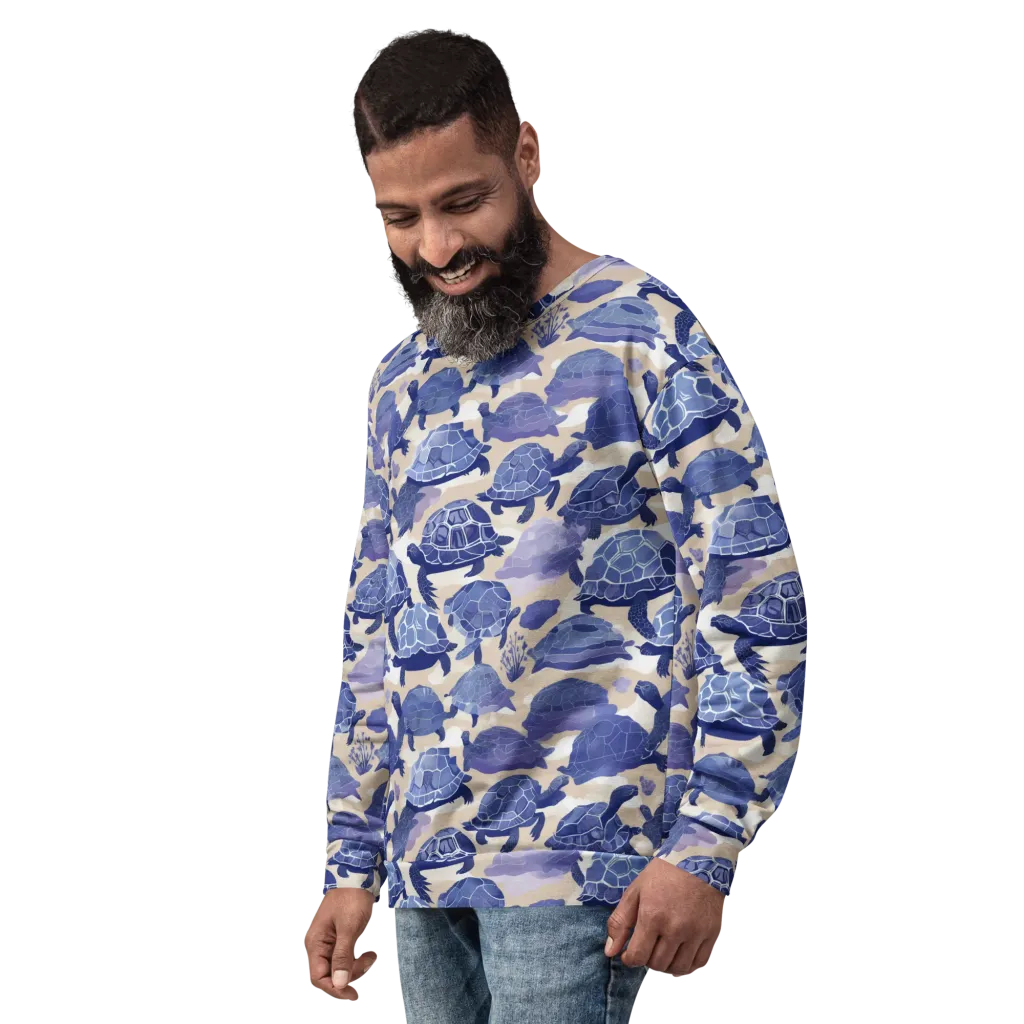 Blueback Drift on Sweatshirt — Left Front